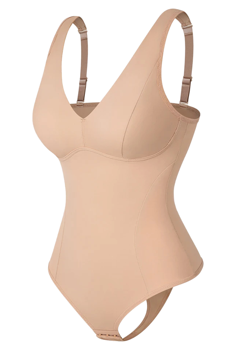 Body Reductor con Escote en V Profundo