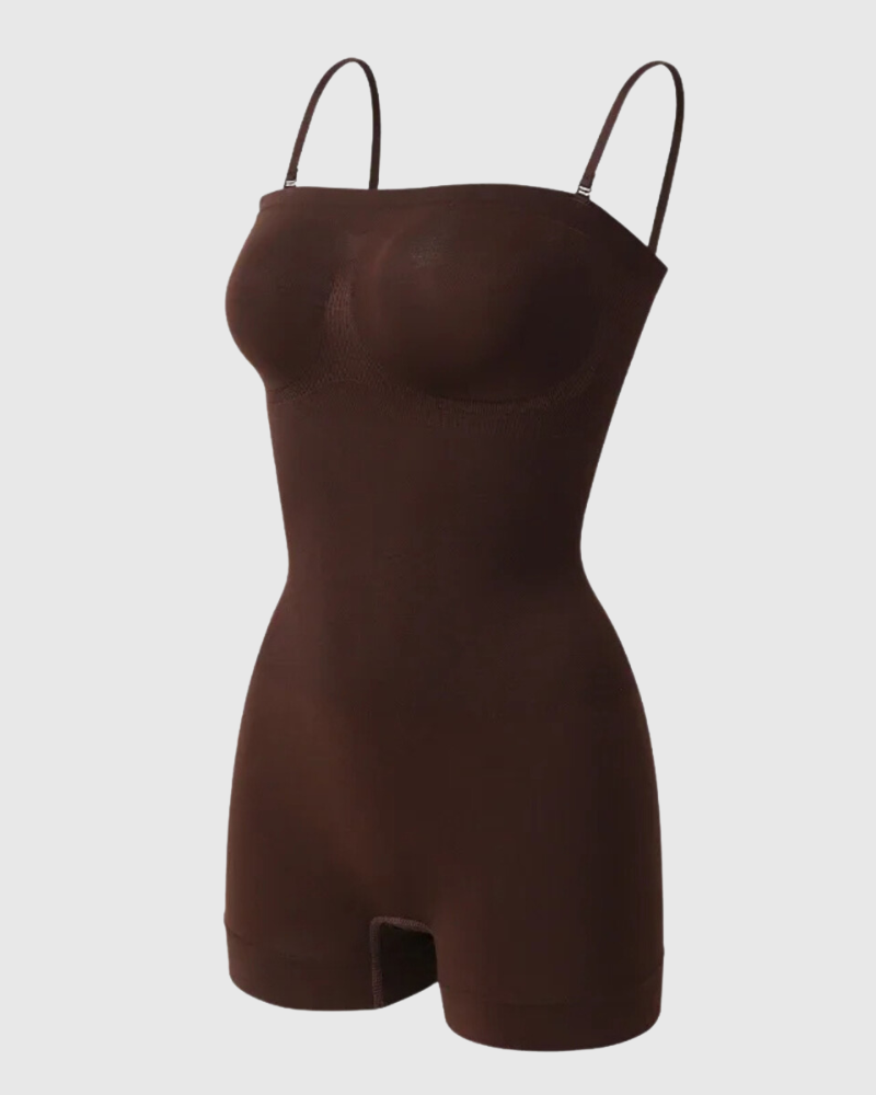 Body Sin Tirantes Sin Costuras Alisante