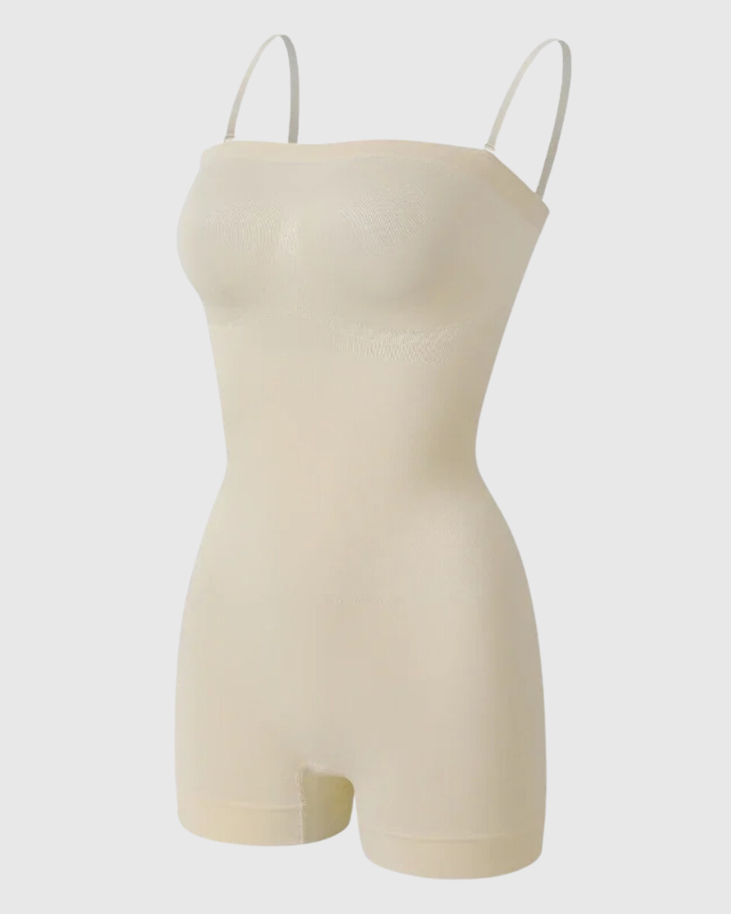 Body Sin Tirantes Sin Costuras Alisante