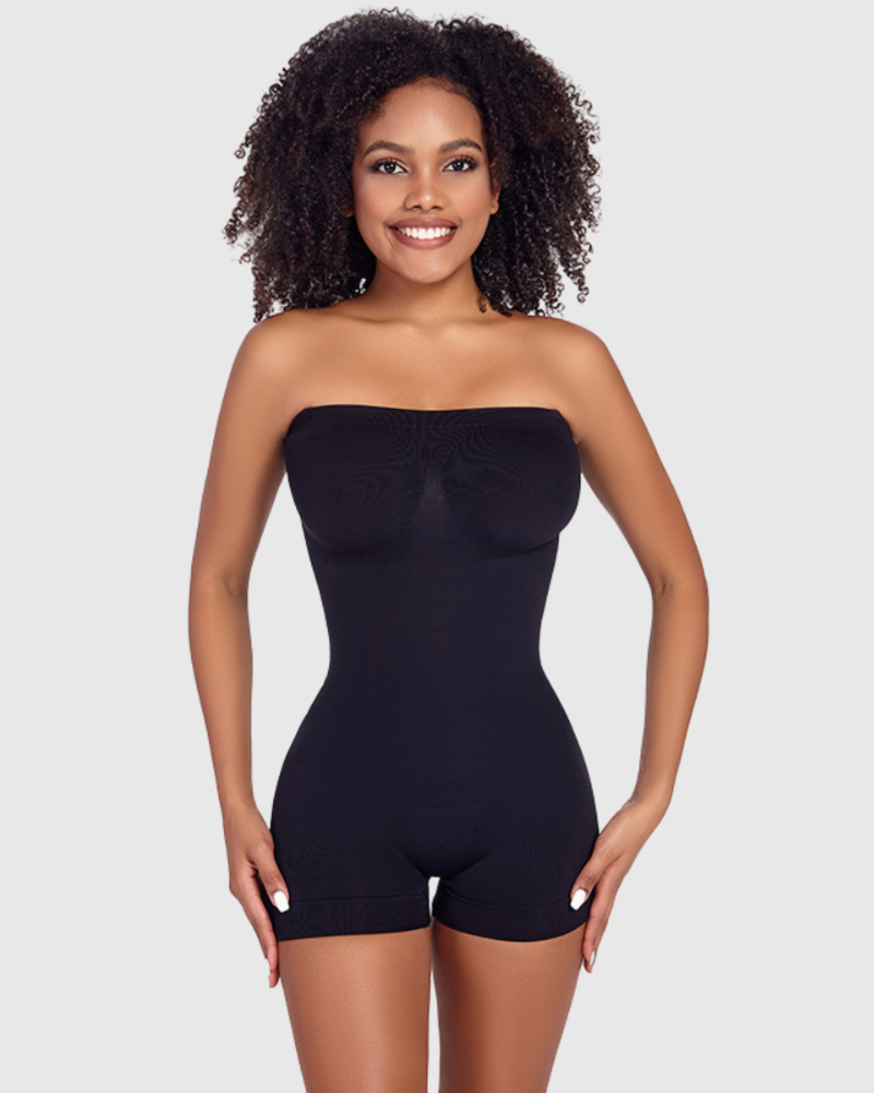 Body Sin Tirantes Sin Costuras Alisante
