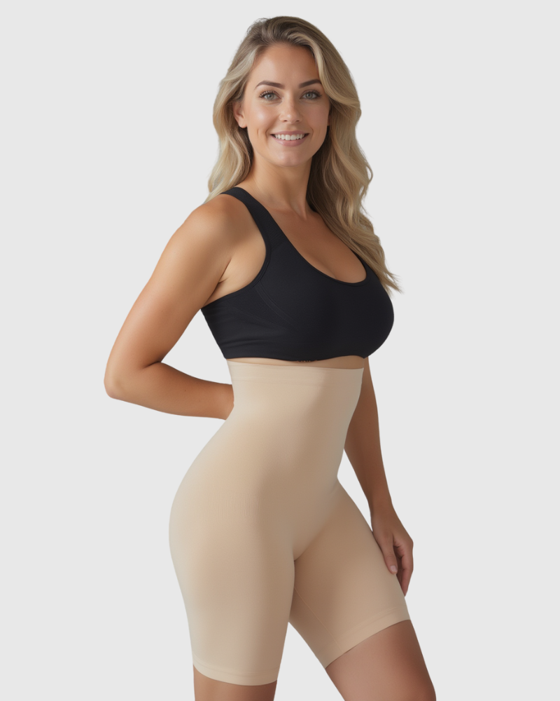 Pantalones Cortos de Compresión de Tiro Alto (2 Uds.)