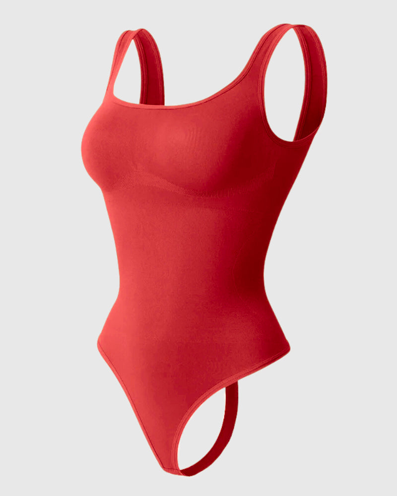 Body Moldeador con Escote Cuadrado