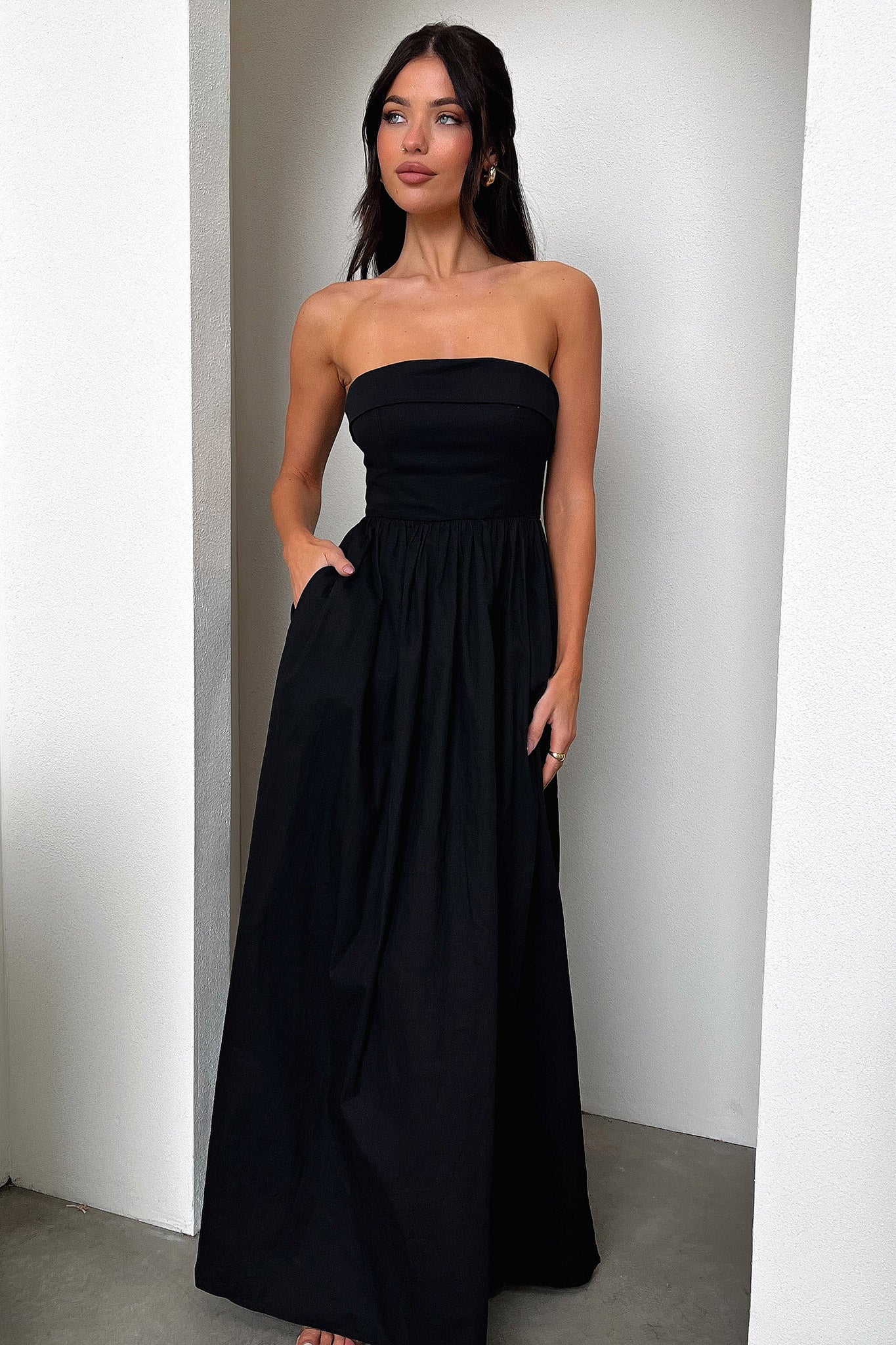 Cornell Maxi Dress - Negro